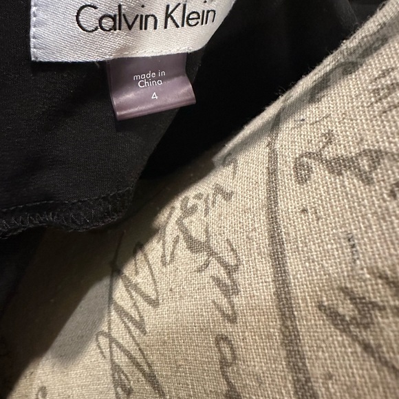 Calvin Klein Slip little black dress size 4 - Picture 3 of 4